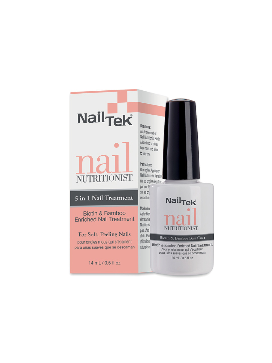 Biotin & Bamboo Enriched Nail Treatment, cosmoporto
