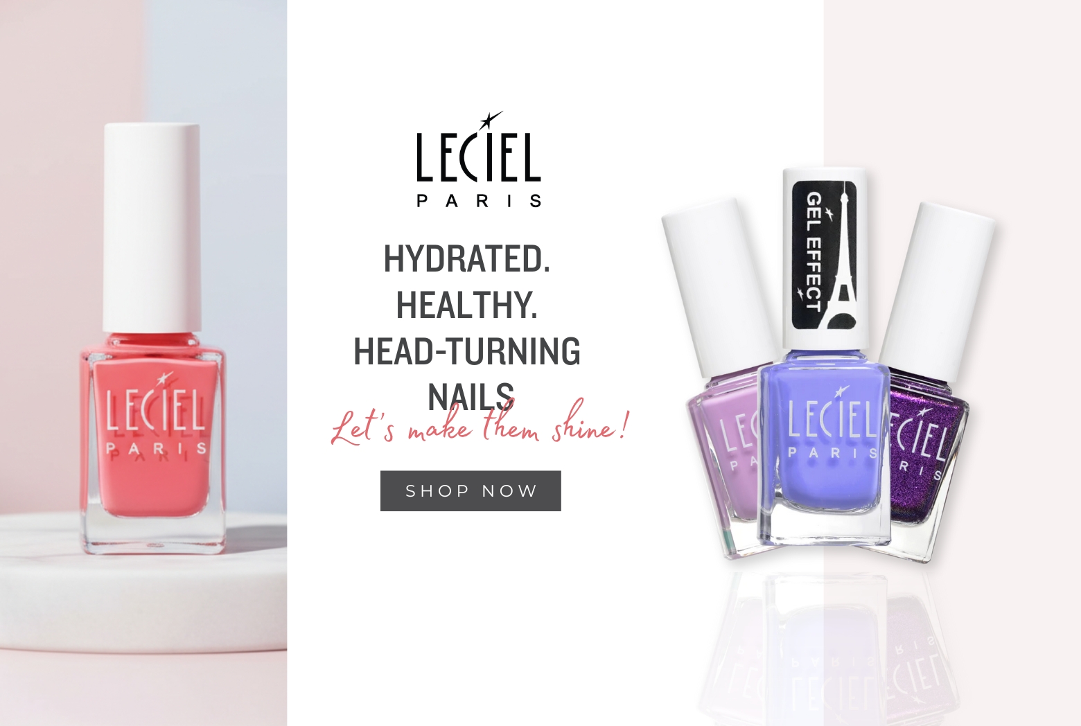 leciel paris nail polishes in dubai,uae,cosmoporto, beauty salon and spa supplier 